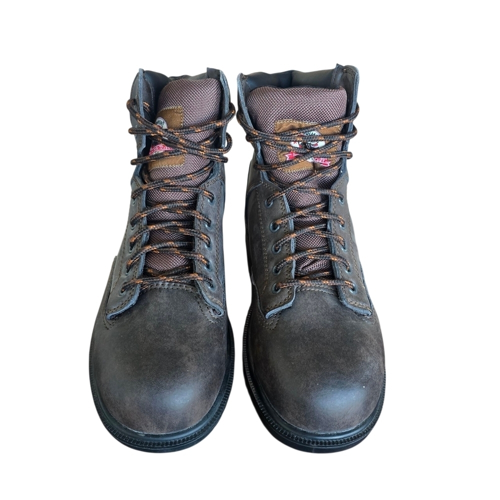 Brahma Men's Gray Leather Boots